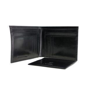 black wallet