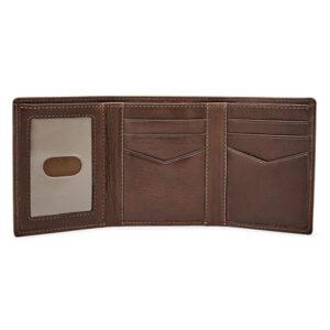 a dark brown wallet image