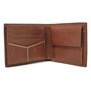 a dark brown wallet image