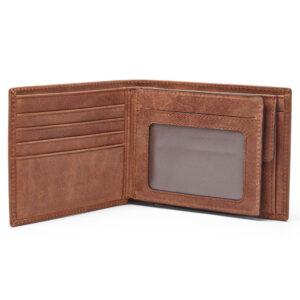 a dark brown wallet image